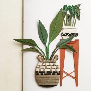 Tania Lissova: plantas en miniatura en papel