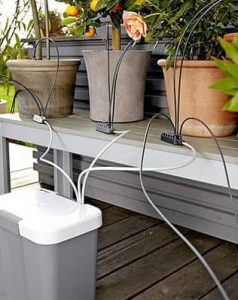 Depósitos de agua para riego en vacaciones